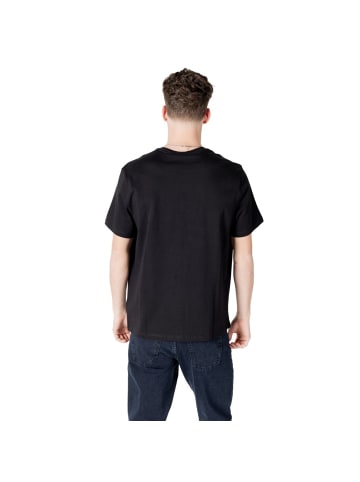 CALVIN KLEIN JEANS Schwarz Baumwolle T-Shirt