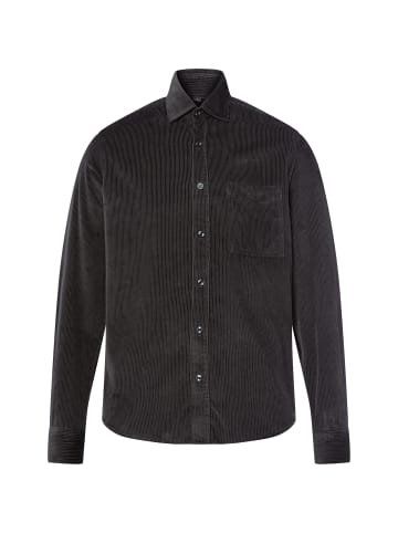 Nils Sundström Cordhemd in anthrazit