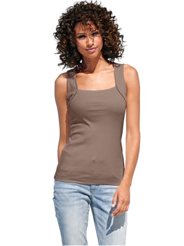 Heine Shirttop in taupe