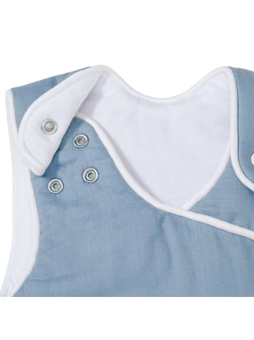 nordic coast company  Babyschlafsack Blau Grau 70 cm