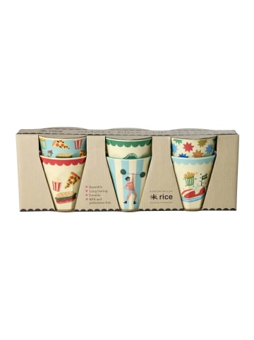 Rice Kleine Becher Fun Fair - 6er Pack in mint