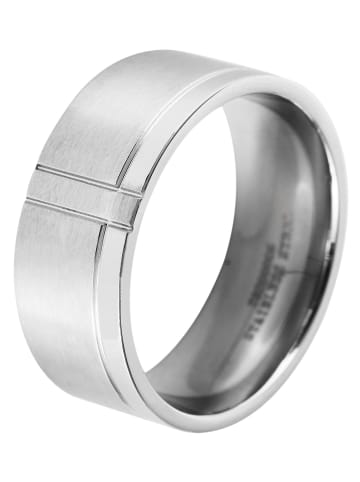 Adeliás Damen Ring aus Edelstahl in silber