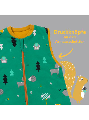Schlummersack Bio Babyschlafsack, 1.0 TOG in Orange