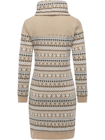 ragwear Sweatkleid Chlloe Jacquard YOUMODO in Beige