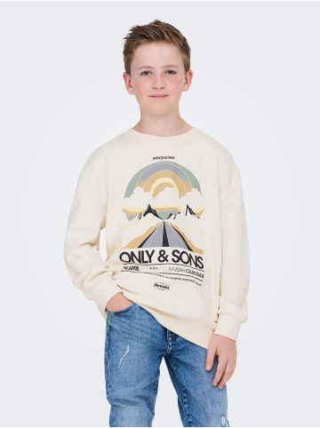 ONLY & SONS Junior Sweatshirt in Tofu