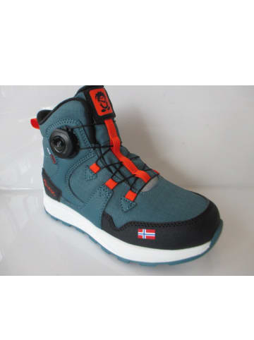 Trollkids Schnürstiefel Boa in Blau