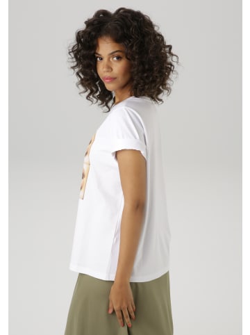 Aniston CASUAL T-Shirt in weiß