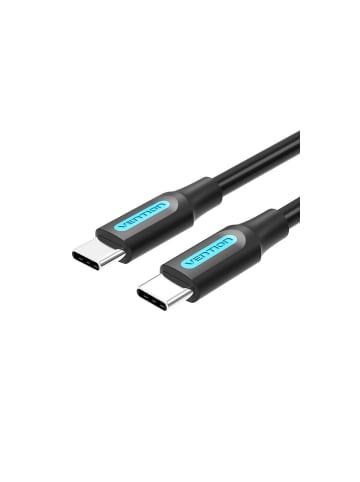 Vention Kabel USB-C 2.0 Schnell-Ladekabel PD60W 3 Meter in Schwarz