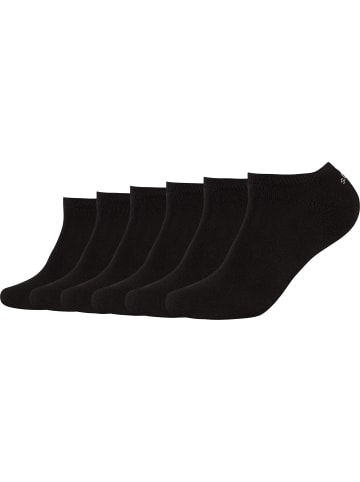 S. Oliver Unisex-Sneaker-Socken 6 Paar in schwarz