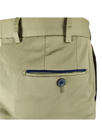 HILTL Hose Baumwolle lang in Khaki