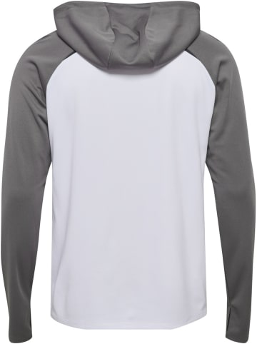 Hummel Trainingsjacke "Lead 2.0 Zip Hoodie" in Weiß