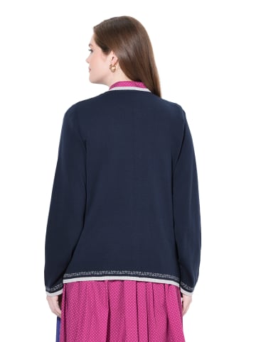 Ulla Popken Strickjacke in marine