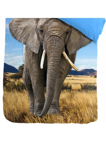 ESPiCO Bettwäsche Elefant in Blau