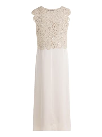 Betty Barclay Midikleid 2er Set in Grau Beige