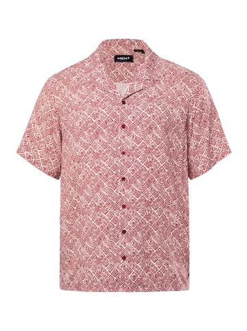 Men Plus Hemd in kupfer braun