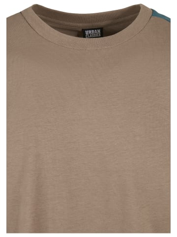 Urban Classics T-Shirt in darkkhaki/teal