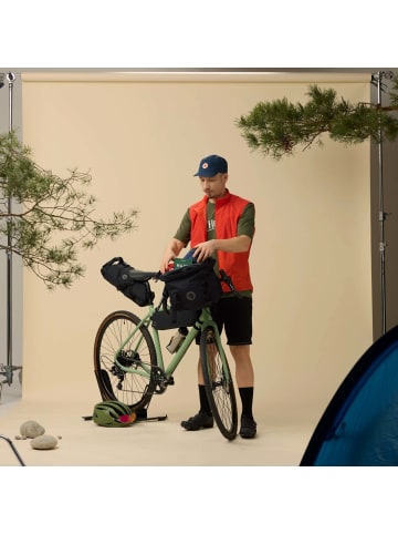 FJÄLLRÄVEN Hoja Handlebar Rolltop - Lenkertasche 23 cm (schwarz) in schwarz