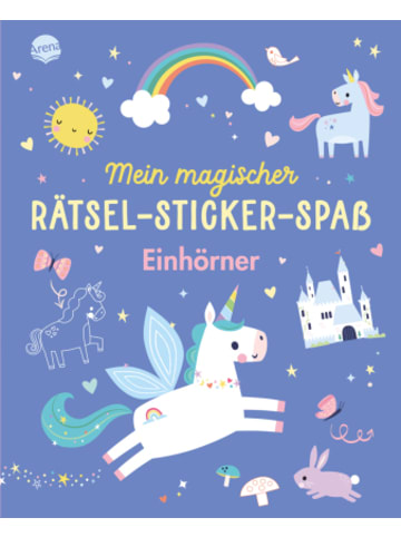 Arena Buch - Mein magischer Rätsel-Sticker-Spaß. Einhörner