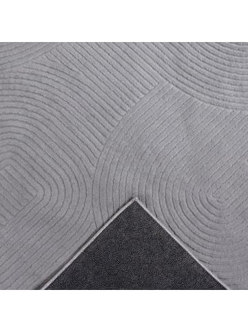 the carpet Kurzflorteppich Rio A in Grau