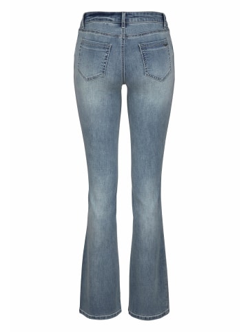 ARIZONA Bootcut-Jeans in blue used