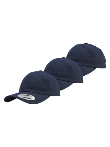  Flexfit Dad Caps - Classics in navy+navy+navy