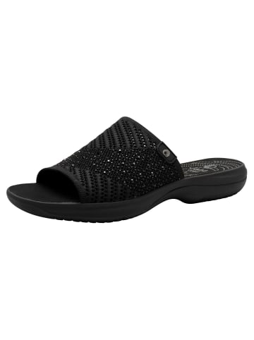 Jana Coshy Glam – Die Hallux-freundliche Pantolette in BLACK