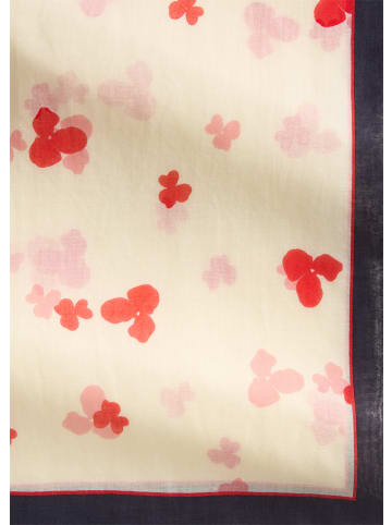 Marc O'Polo Schal mit Allover-Print in multi/ raw cream