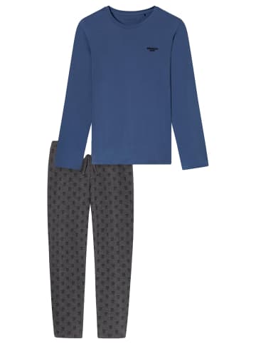 Schiesser Schlafanzug 95/5 Nightwear in Mehrfarbig