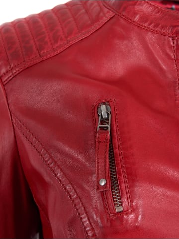 JCC Lederjacke 125302 in rot