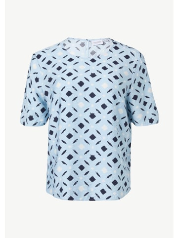 comma Bluse in 50A3_hellblau