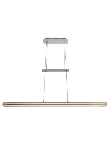 näve LED Pendelleuchte "BAKU" in aluminium - (L)103 cm x (B)8 cm x (H)160 cm - EEK E