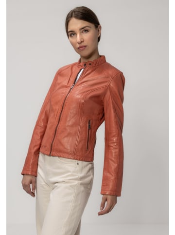 JILANI Damen Lederjacke in Rot