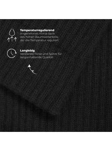 von Jungfeld Tennissocken einfarbiges Bundle in White/Black/Grey/Navy/Matcha