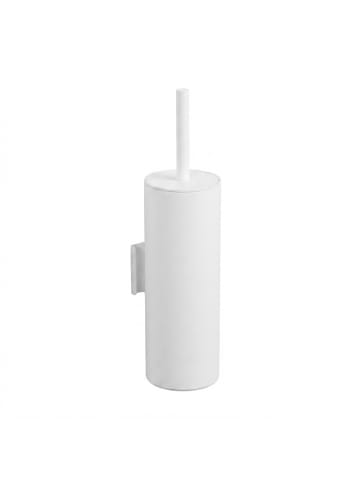 relaxdays Toilettenbürste in Weiß - (B)9 x (H)36,5 x (T)11 cm