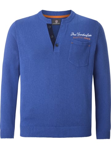 Jan Vanderstorm Pullover ELGER in royal blau