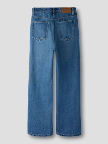 TWO SOON Loose Fit Jeans in Medium Blue Denim
