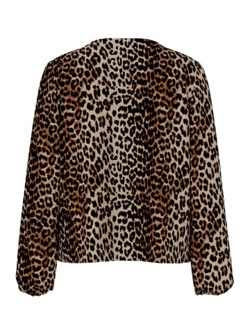 Pieces Langarmbluse in Black 1