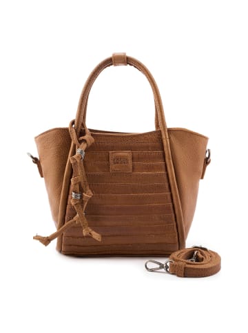 FREDs BRUDER Layer Mini Bag Schultertasche Leder 17 cm desert brown