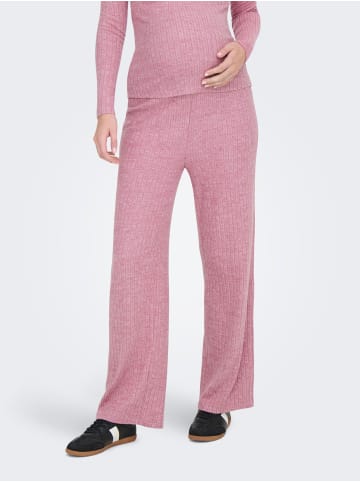 ONLY Hose mit weitem Beinschnitt in Mesa Rose