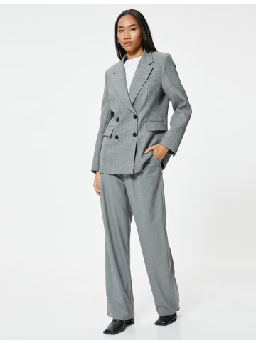 KOTON Blazer in Anthrazit Melange