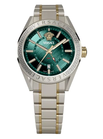 Versace Analoguhr für Herren in Grün