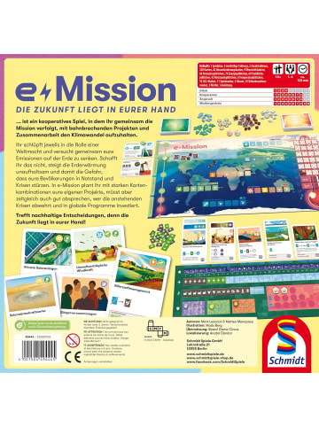 Schmidt Spiele e-Mission 49444  Kennerspiel des Jahres 2024 1-4 Spieler ab 8 Jahren
