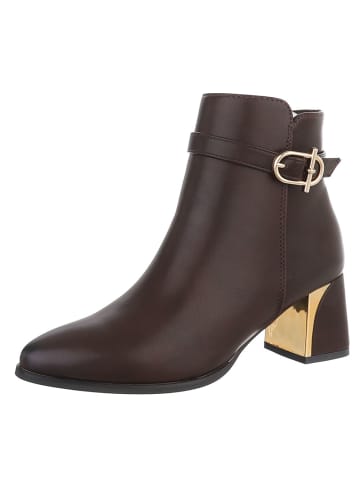 Ital-Design High Heel in Braun