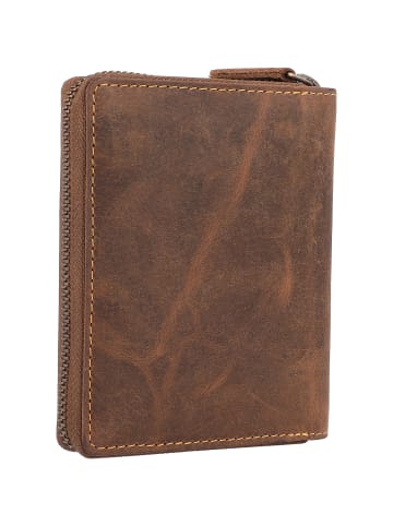 Greenburry Vintage Sternzeichen Geldbörse Leder 10 cm in dog