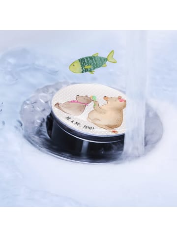 Mr. & Mrs. Panda waschbeckenstöpsel Bär Kind ohne Spruch in Grau Pastell