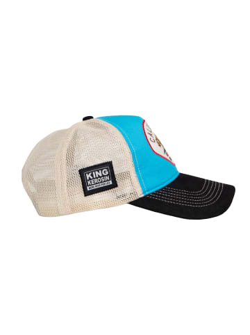 King Kerosin King Kerosin Trucker Cap California in blau