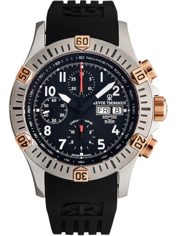 Revue Thommen Automatikuhr für Herren in Schwarz