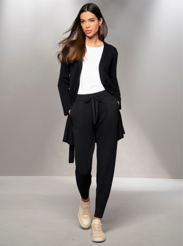 Heine Longstrickjacke in schwarz