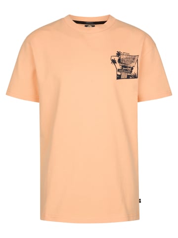 Petrol Industries T-Shirt mit Rückenprint Mezcal in Orange