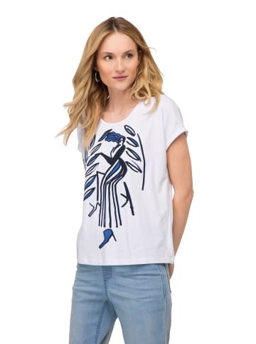 LAURASØN Shirt in schneeweiß